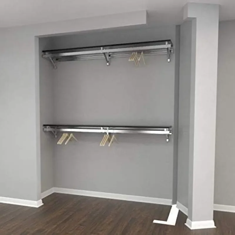 Shelf Double Hang Closet System