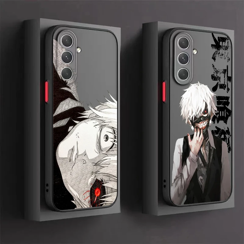 G-ghoul Monster Warm Blood Frosted Translucent For Samsung A53 A52 A33 A32 A51 A71 A21S A13 A73 A50 A22 A12 5G Soft Phone Case