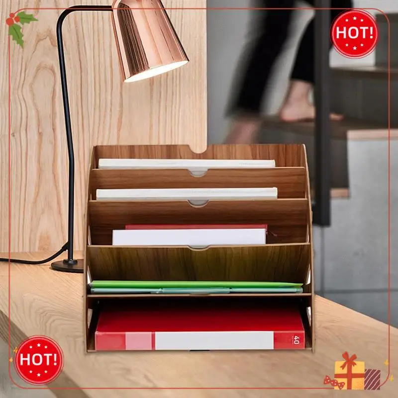 

Прочный полый секторный органайзер с 5 отделениями для офисных принадлежностей