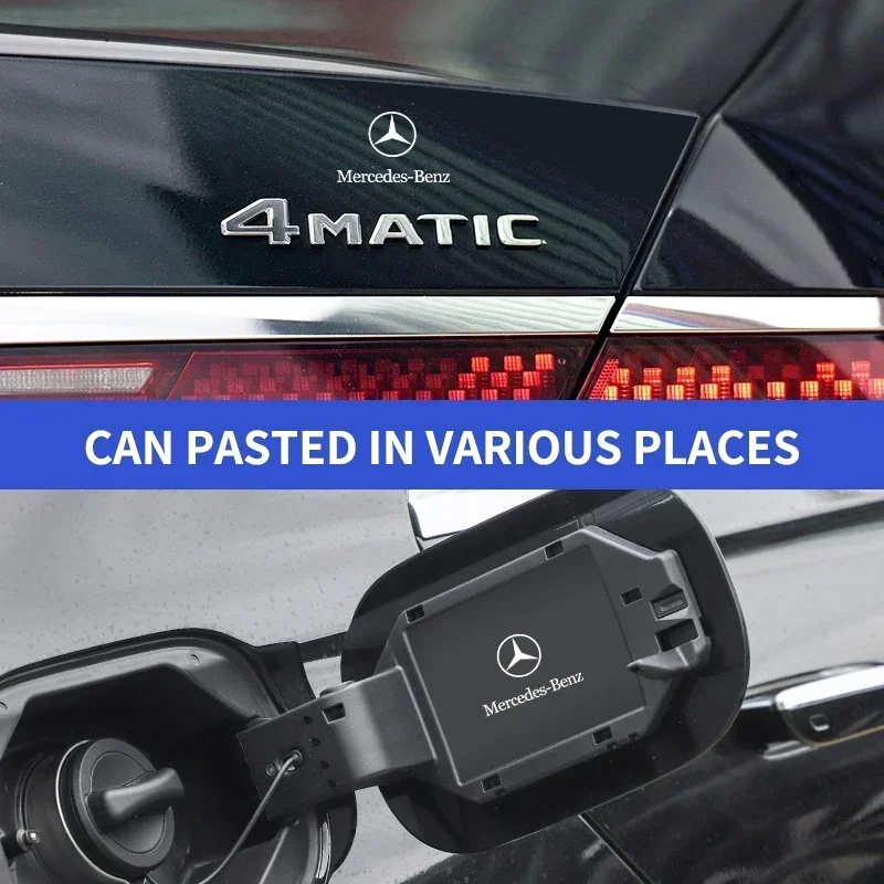 سيارة الجبهة مساند الرأس بالمقعد شارة ملصق مائي نافذة السيارة الجانبية لمرسيدس بنز AMG W204 W205 W212 W213 W177 W176 W117 X253 W247