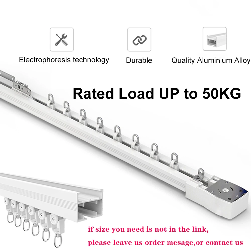 Aqara Smart Curtains Track Electric Cornice Rail Rod for C3 Zigbee 3.0 Motor Home Automatic Curtain Control System for Homekit