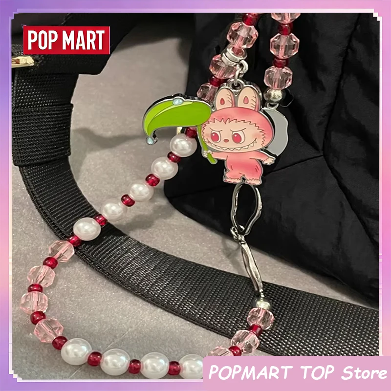 Genuino POP MART The Monsters Labubu V3 Big Into Energy Series figura de cadena de teléfono caja ciega caja misteriosa regalo de Navidad de Halloween