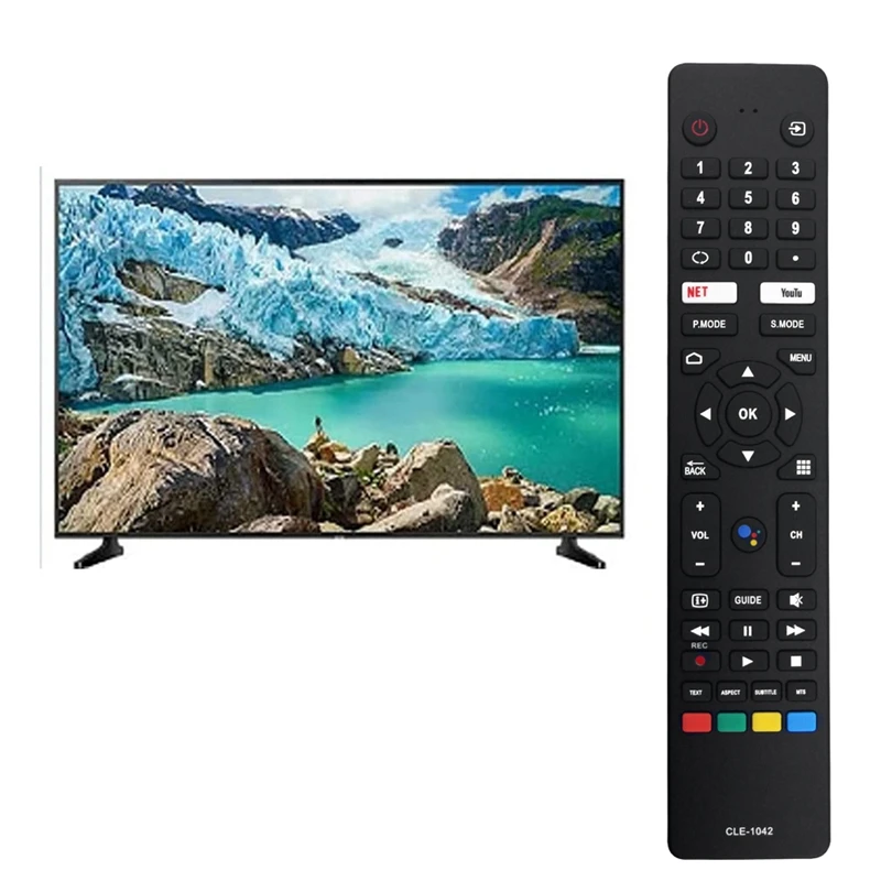 Replace CLE-1042 TV Remote Control For Hitachi 50QLEDSM20 55QLEDSM20 58QLEDSM20 65QLEDSM20 75QLEDSM20