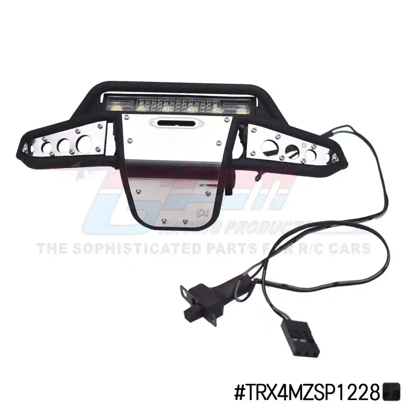 

TRAXXAS 1/18 TRX4M can light up the front bumper made of nylon and equipped with lights