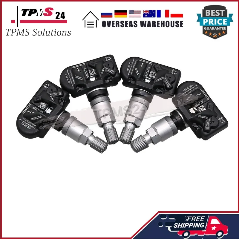 433MHZ 95C907275 Tire Pressure Sensor For Volkswagen Passat Tiguan Volvo EX90 Audi A6 e-tron Q6 e-tron Porsche Macan Panamera