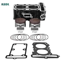 Motorcycle Cylinder Kit Piston Ring Gasket Mat For Kawasaki Ninja 300 EX300 ADF 2013-2015 Ninja 300 (Canadian) EX300BDF EX300AES