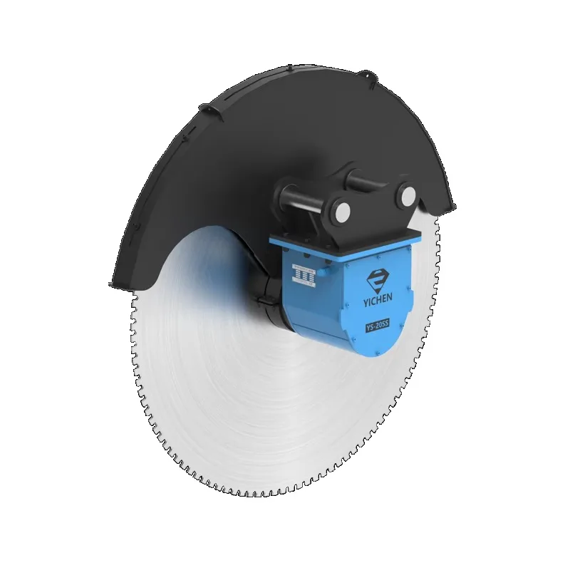 【Más Vendido】YS-20SS Sierra de Concreto para Excavadora con Diamante Sintético, Flexible, con Función de Protección de Seguridad, para Canteras