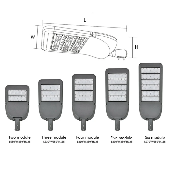 Factory Price Ip65 Road Lighting Lamp 300w Design Garden Landscape Led Street Light Shcet