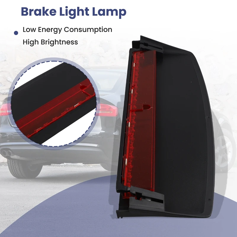 

Rear Tail Light Center High Mount Third 3rd Stop Brake Light Lamp for A4 B8 2009-2016 8KD945097-A10G