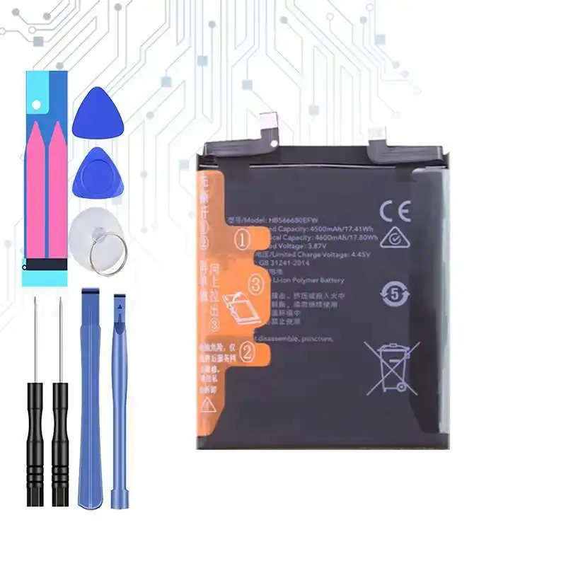 

For Huawei Honor Magic 3 3 Pro 3pro magic3 magic3 Pro HB566680EFW Mobile Phone Battery 4600mAh High-Capacity