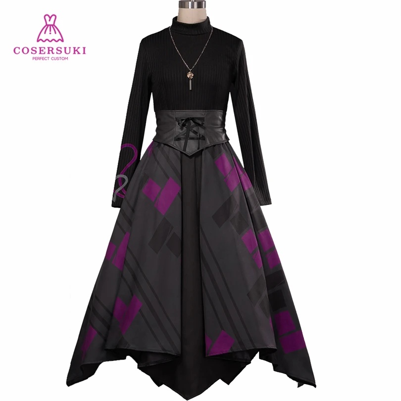 

Project Sekai Asahina Mafuyu Dark Embrace Cosplay Costume Halloween Christmas Convention Con Outfit