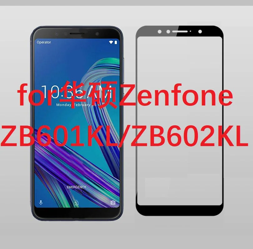 2.5D 9H Premium full Tempered Glass For ASUS ZenFone Max Pro M1 ZB601KL ZB602KL  6\