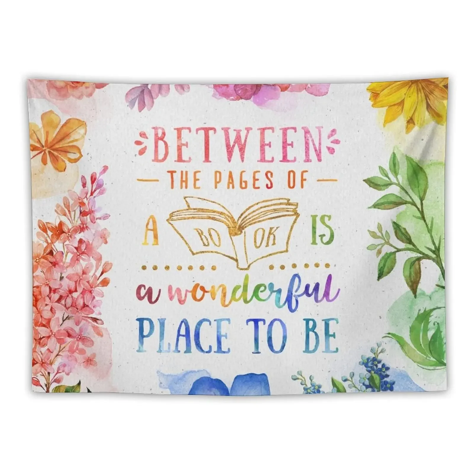 Between the pages Tapestry Wall Decor Decor For Bedroom Tapestry