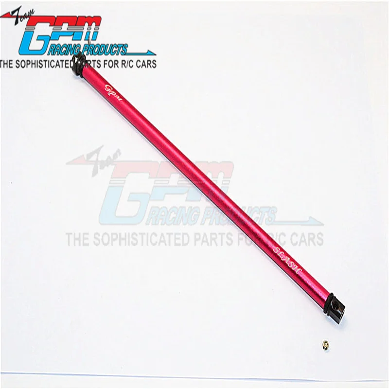GPM ALUMINIUM MAIN SHAFT WITH HARD STEEL ENDS – 1PC SET FOR TRAXXAS 1/10 SLASH 4X4 LCG VERSIO Upgrade