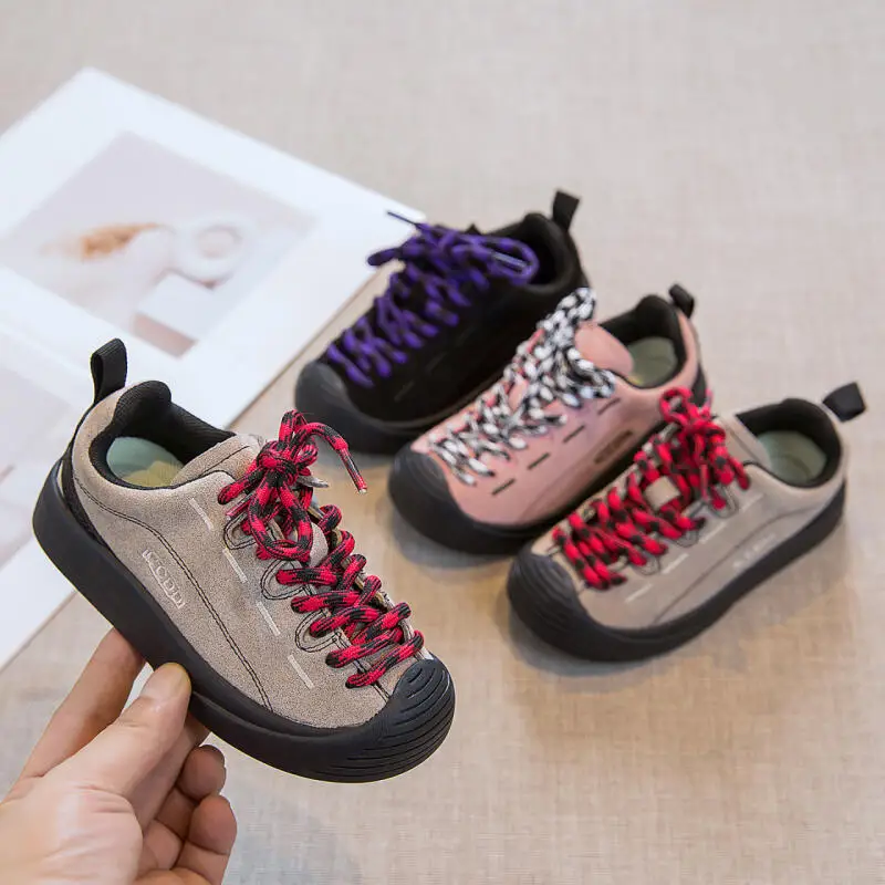 

Child Sneakers Girl Autumn Spring Boy Student Lightweight Running Shoes Outdoors Versatile Kawaii Fashion New Style Casual Shoe