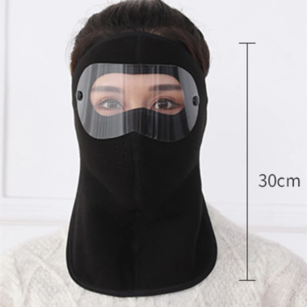 Winter Radfahren Vollgesichtsmaske Polar Fleece Motorrad Gesichtsbedeckung Wärmende Vollabdeckung Gesichtsmaske für Outdoor Radfahren Skifahren Wandern