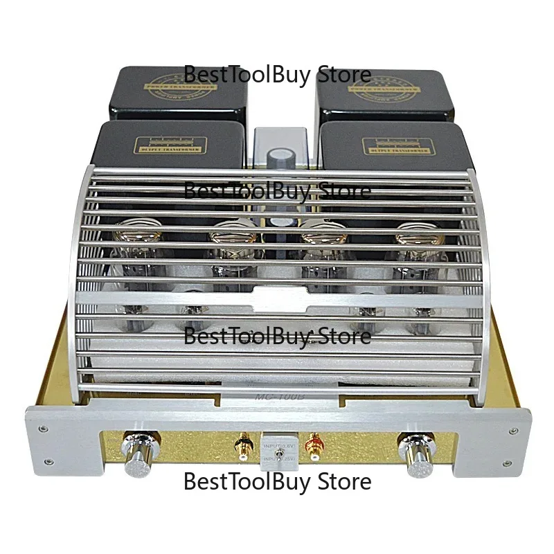 

MC-100B vacuum tube audio power amplifier tube power amplifier bile fever hiFi bile machine high power amplifier 110/220V 1PC