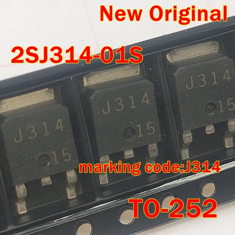 

1pcs to 100pcs 2SJ314-01S 2SJ314 TO-252 New Original marking code:J314 P-CHANNEL SILICON POWER MOSFET
