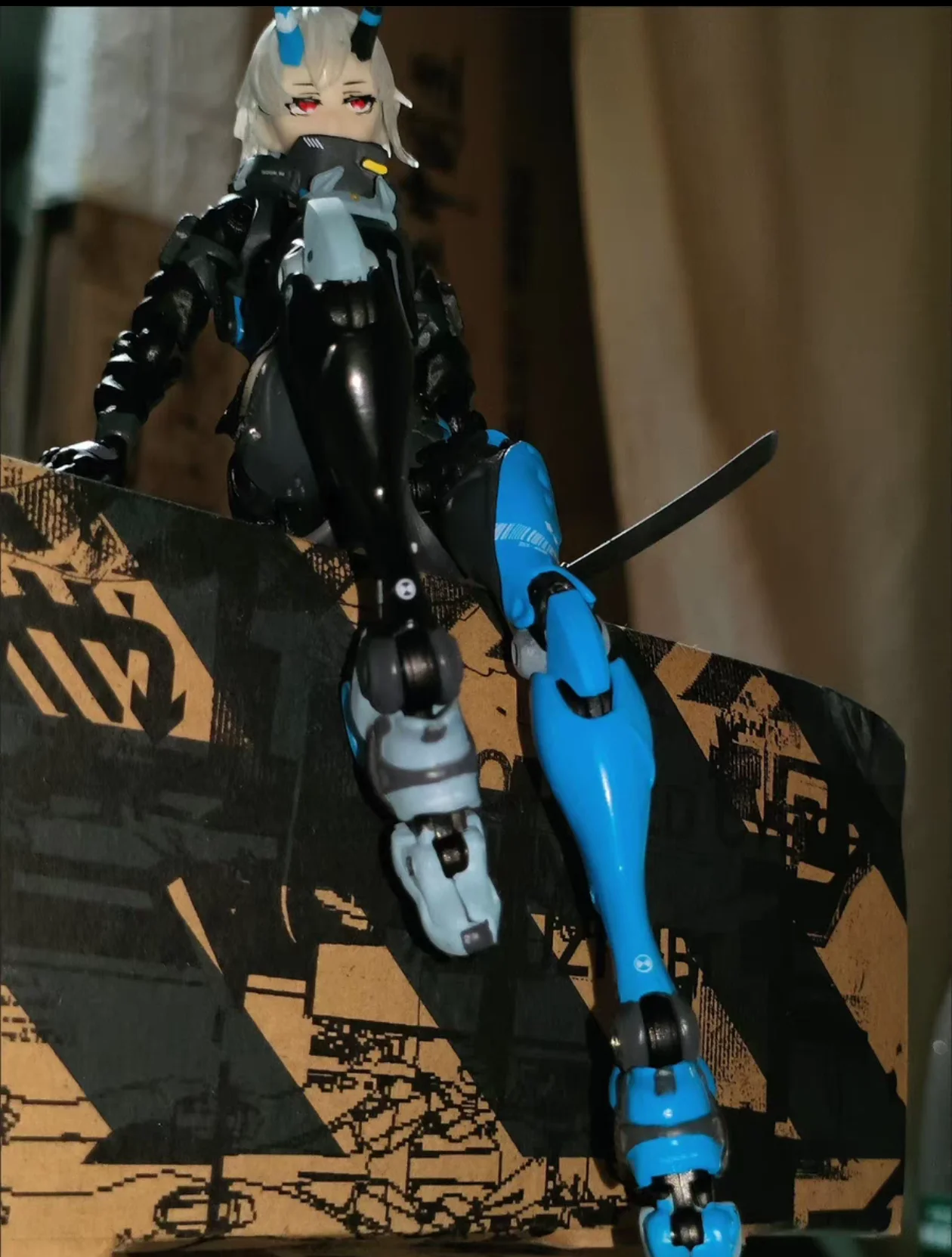 لعبة نموذج شخصية أنيمي ، GSC Max Factory ، Sentinel MOTORED ، CYBORG RUNNER SSX ، teno AZUR MANDARIN ، هدايا مفاجئة ، جديدة