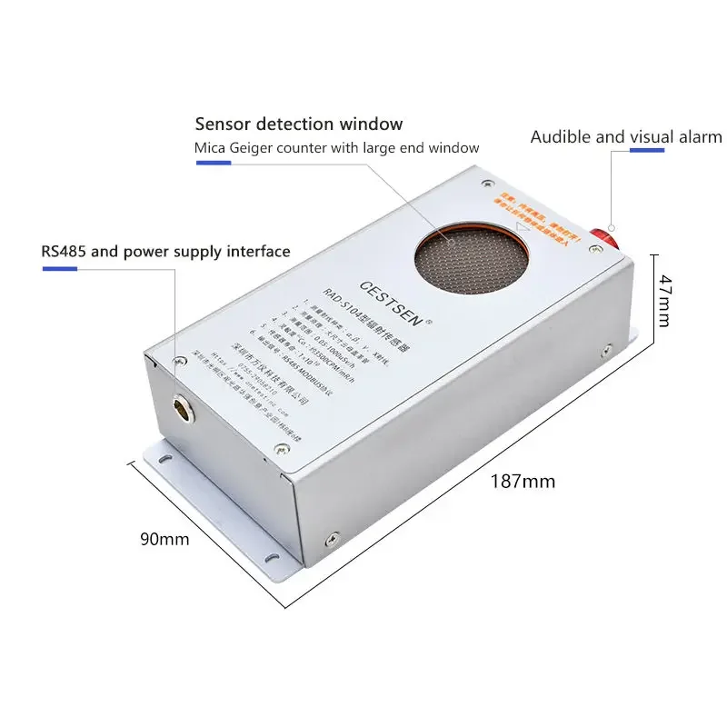 Medical Radioactive Alpha, Beta, Gamma and X-ray Geiger Anti-nuclear Radiation Detectors