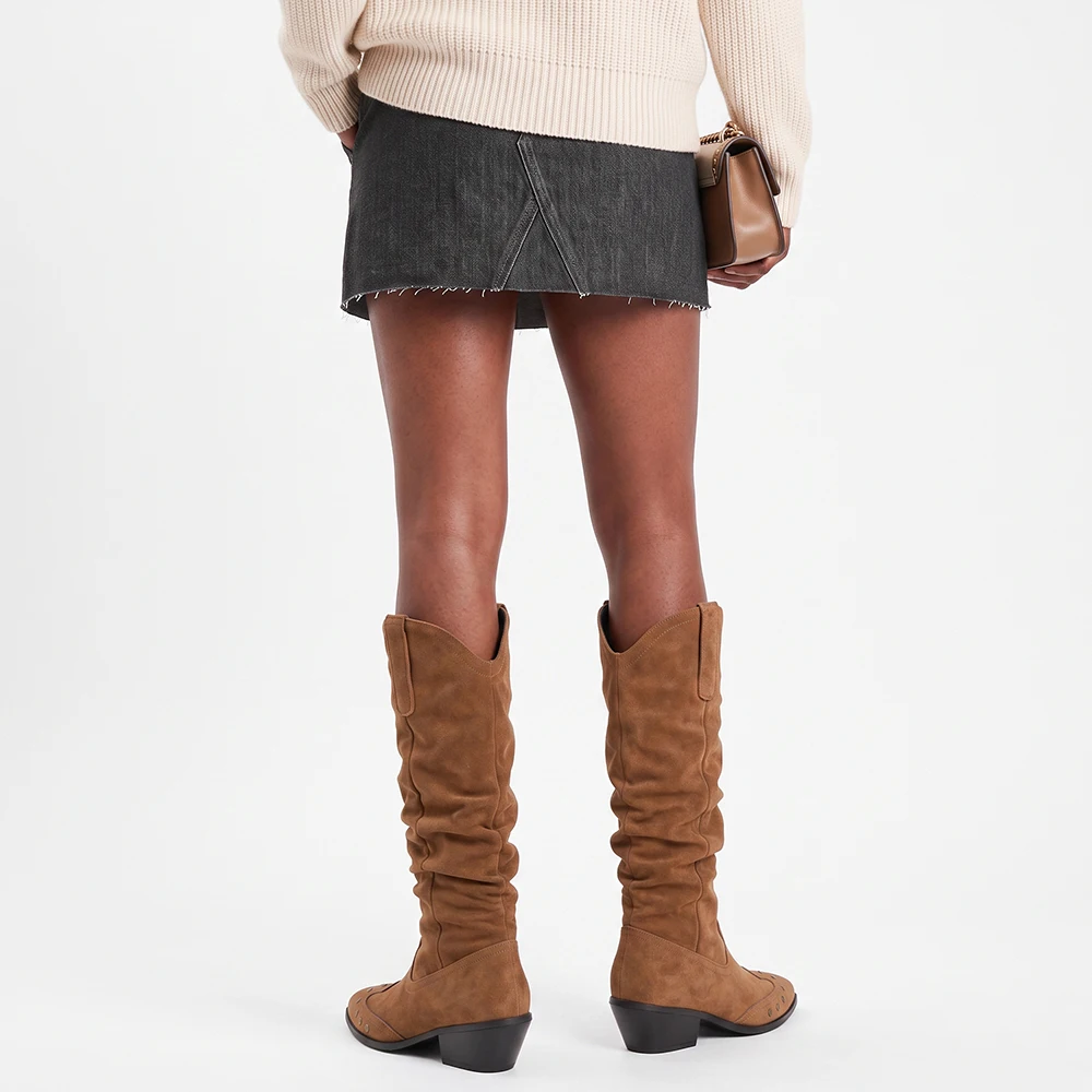 2026 Winter Slouch Women Knee - огляд і ціна Wide Fit Heels