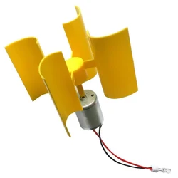 Wind Generator Kits Mini Vertical Wind Generator Wind Turbine Kit DC 0.01-5.5V 0.01-100mA 100-6000 Rpm Home Improvement Tools