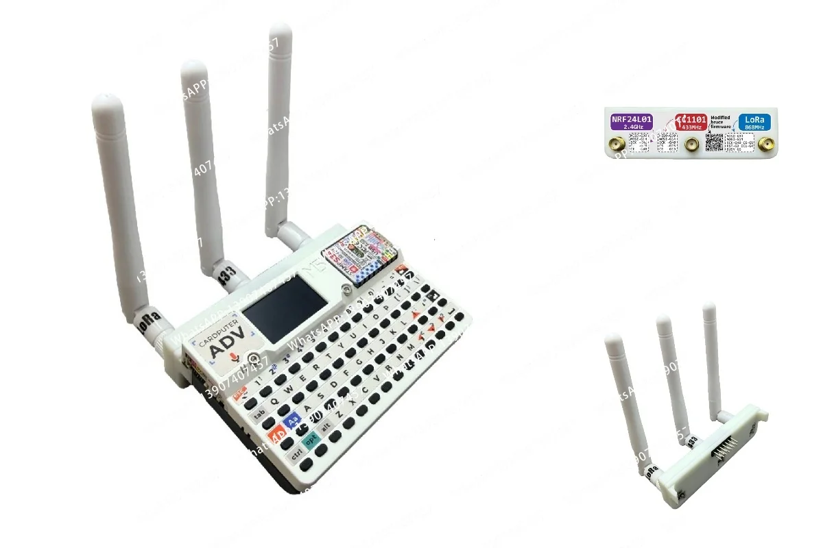 M5Stack Computer ADV Shell Module Compatible with Lora(850-931MHz) CC1101(433MHz) NRF24L01(2.4GHz) for IoT Applications
