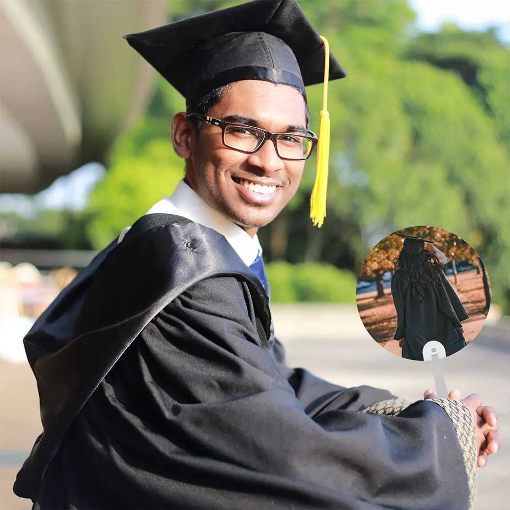 4 قطعة لتقوم بها بنفسك مروحة التسامي فارغة يده الحرفية الزخرفية للمنزل هدايا حفلات الزفاف التسامي مروحة اليد مراوح فارغة