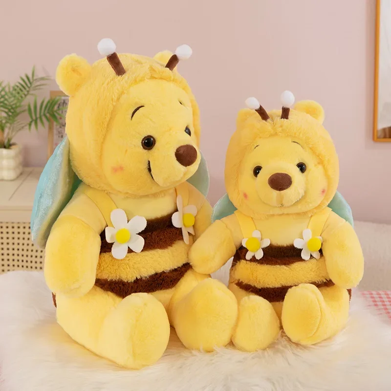 

55cm Kawaii Disney Honey Jar Winnie The Pooh Soft Plush Toys Anime Pooh Bear Stuffed Doll Pillow Animal Dolls Kids Birthday Gift