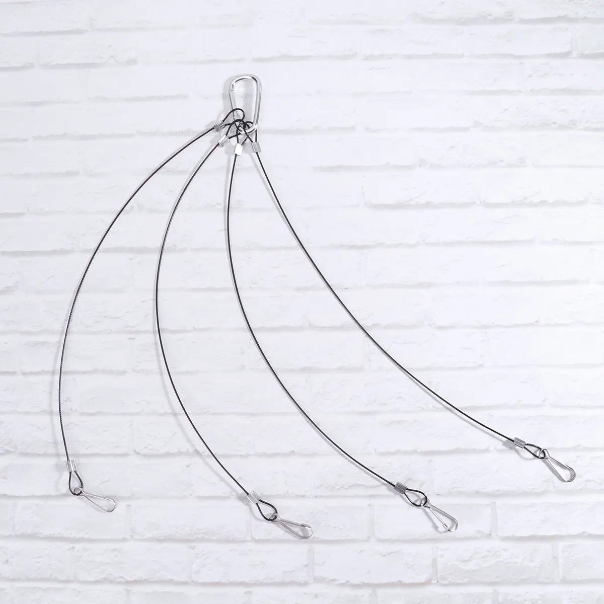 

Hydroponics Hanging Kit Steel Wire for Baskets Plant Grow Light Rope Hangers Plants