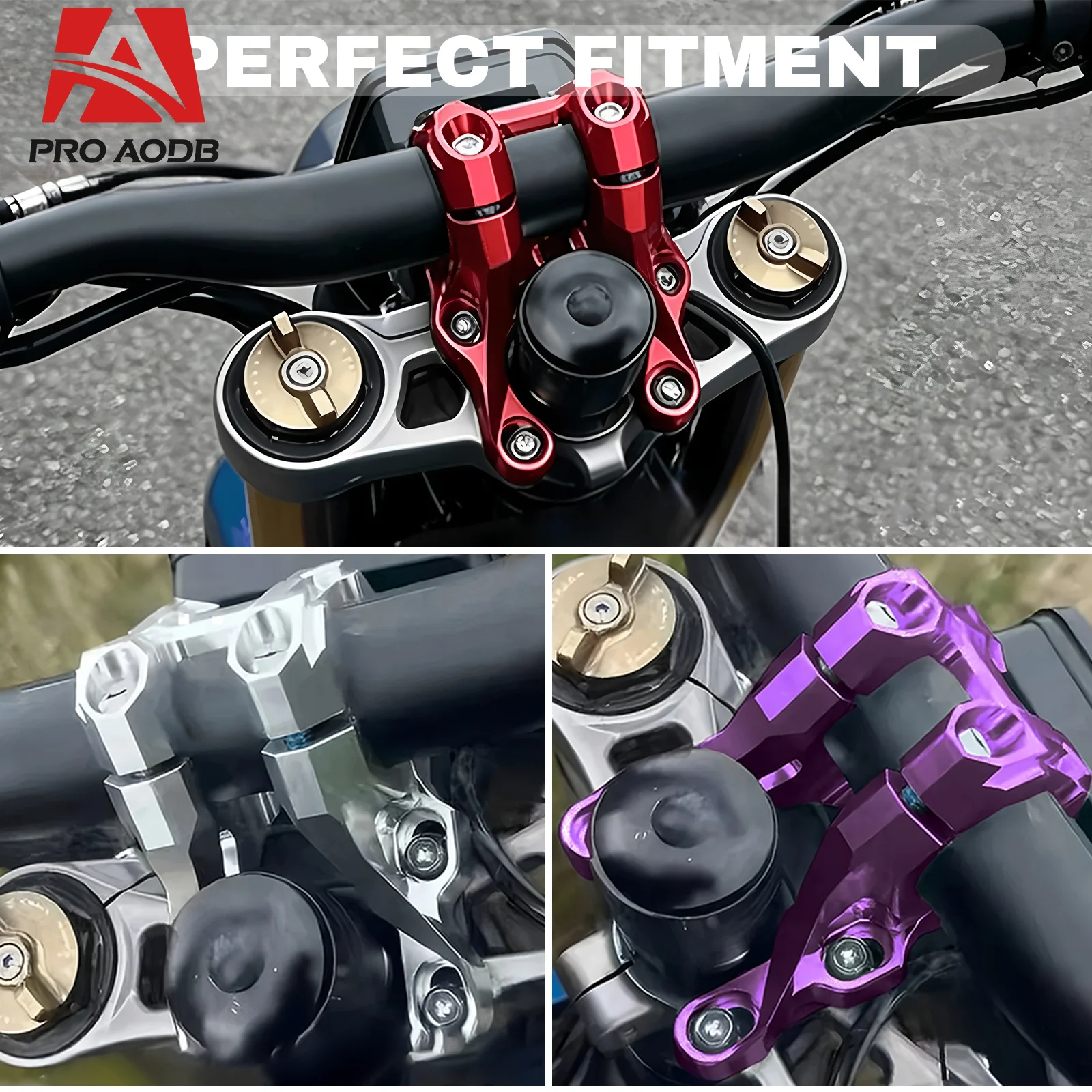 For Surron Light Bee X S Handlebar Bracket For Segway X260 X160 Electric Motocross CNC Modified Parts For Talaria Sting MX3 MX4
