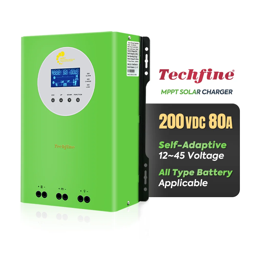 Self-adaptive 5440W 200Vdc PV input MPPT Solar charger 12V 24V 36V 48V 80a 80 amp MPPT Solar charge Controller