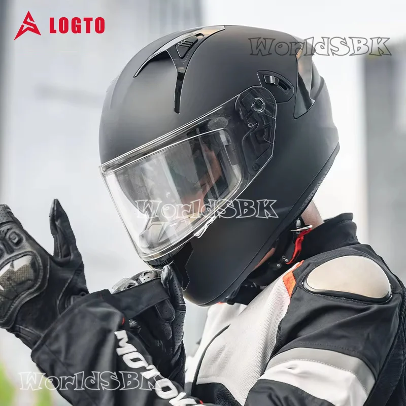 Película de visera Universal antiniebla para casco de motocicleta AGV SHOEI HJC SHARK KYT LS2 Arai, accesorios para casco de motocicleta, película de lente antiniebla