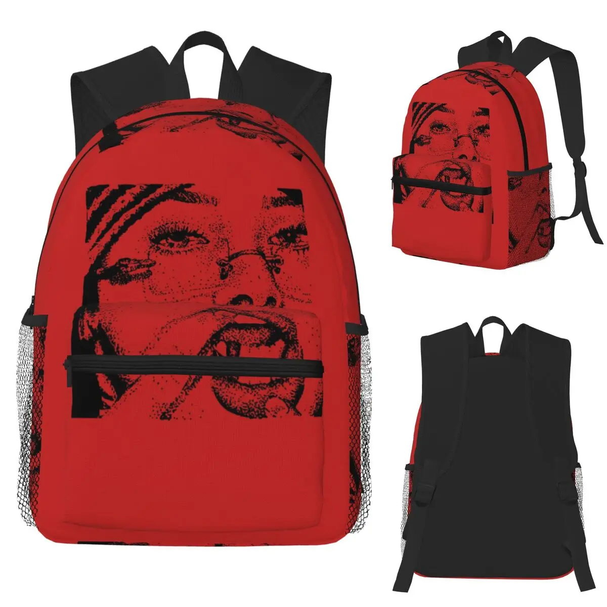

L'AMOUR DE MA VIE Design Student Backpack School Bag Hiking Travel Daypack for Boys Girls Fashion Bookbag Shoulder Bags