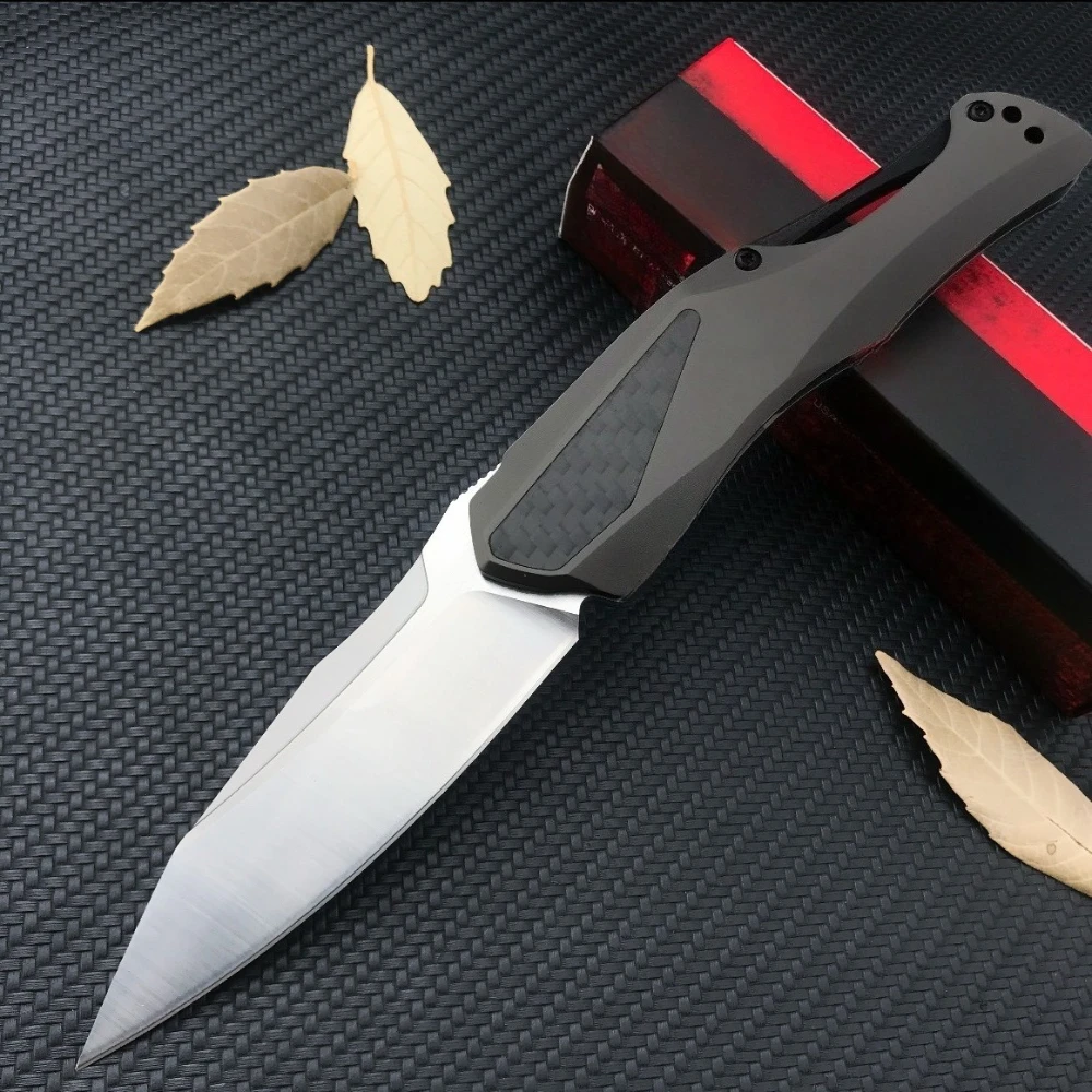 

NEW KS 5500 Folding Pocket Knife Stainless Steel Sharp Blade Aluminum Handle Self Defense Survival Hiking Knives EDC Tools
