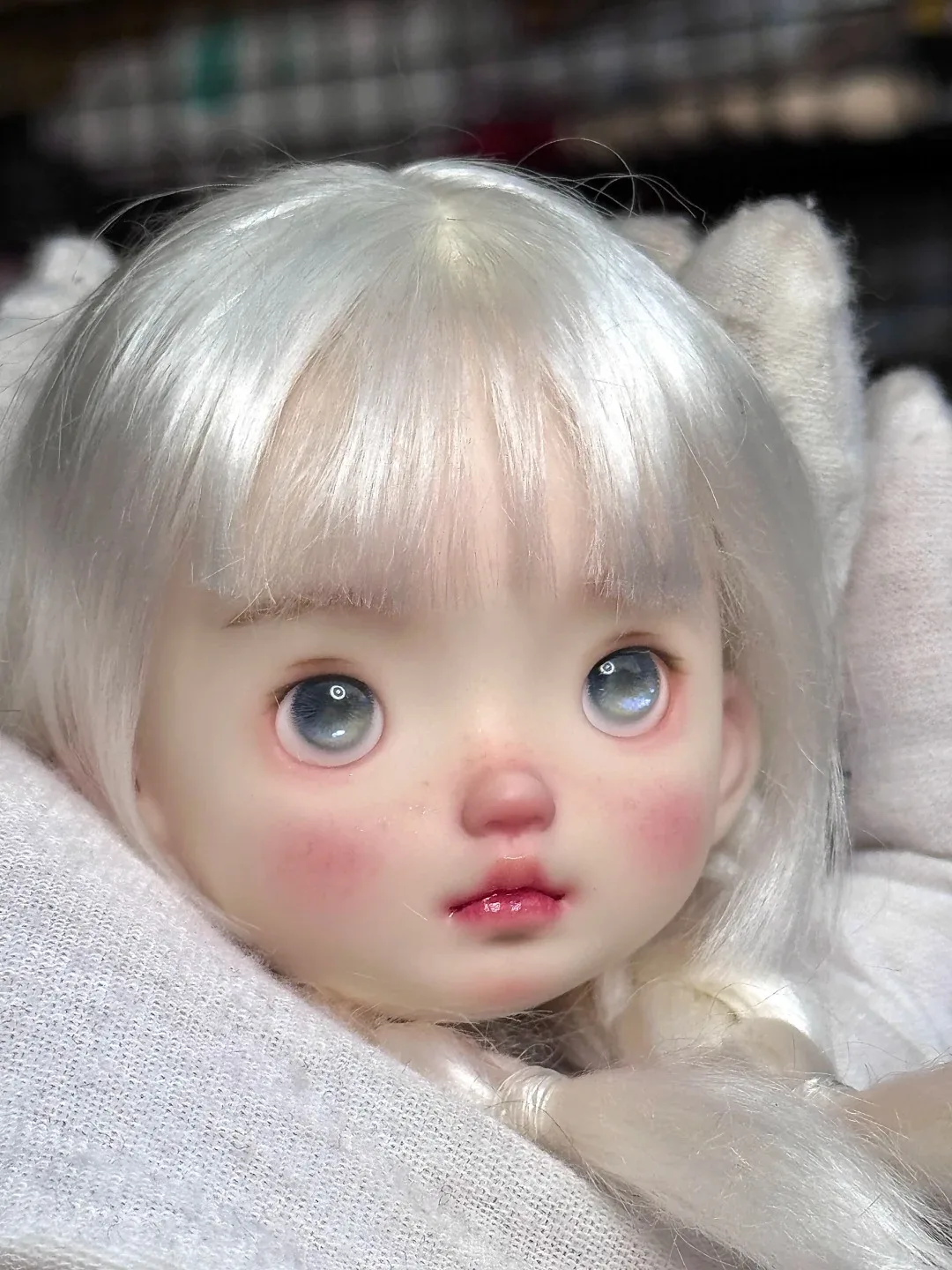 Hohe Qualität Neue SD BJD Puppe 1/6 K2 frauen Individuelle Kopf Spielzeug Puppen für Sammler kostenloser versand