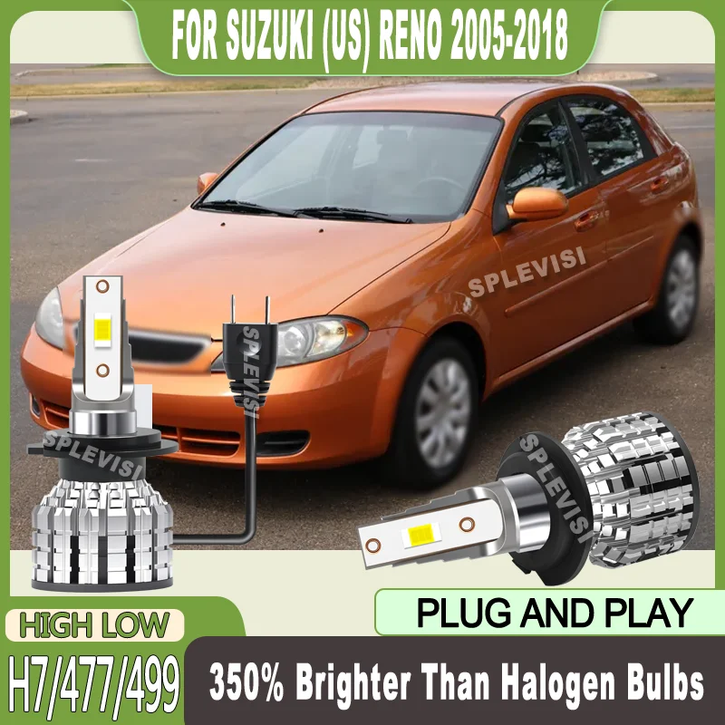 

Long-lasting Stable Beam H7/499 LED HIGH/LOW BEAM For SUZUKI (US) RENO 2005 2006 2007 2008 2009 2010 2011 2012 2013 2014-2018