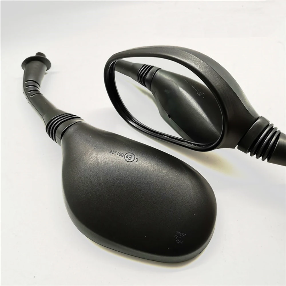 Universal Modified Side Mirrors for Motorcycle Scooter Motocross Dirtbike 8mm Left/Right Thread Decorative Rearview Back Mirrors