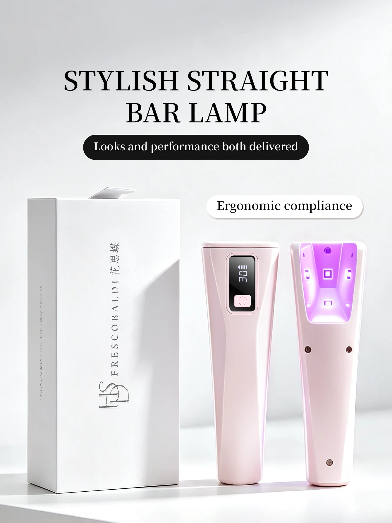 1Pc Mini On-Screen Display Handheld Nail Art UV Lamp For Gel Nails, Mini Nail Light, Portable LED Nail Lamp, USB Nail Dryer