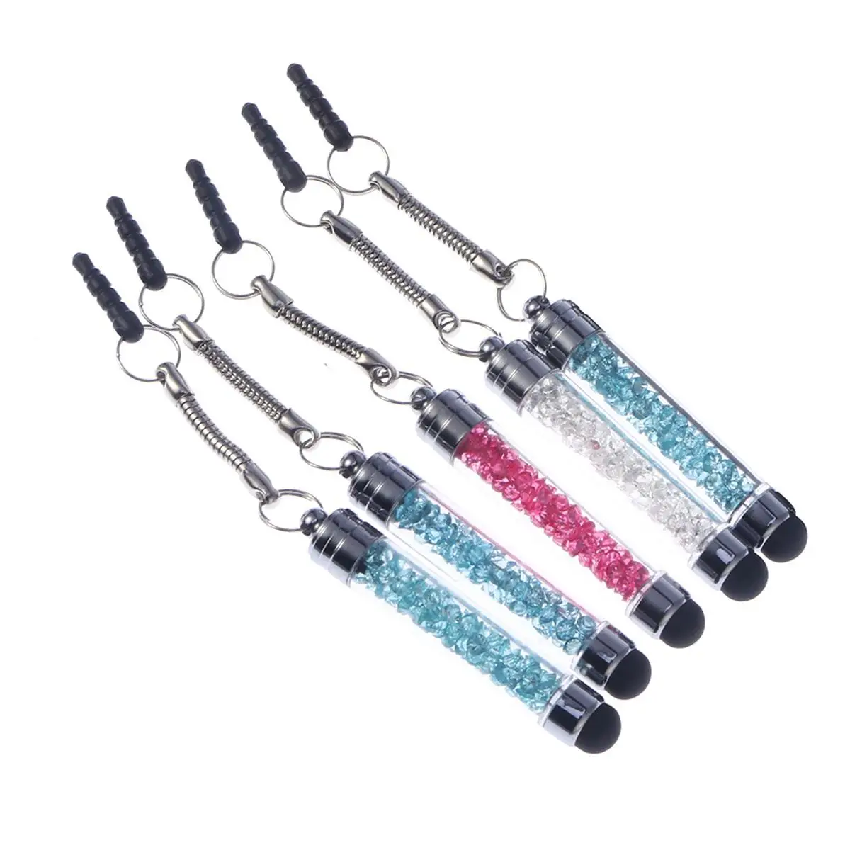 5 PCS Mobile Phone Pendant for Tablet Stylus Computers Cell Touch Screens Pens Touchscreen