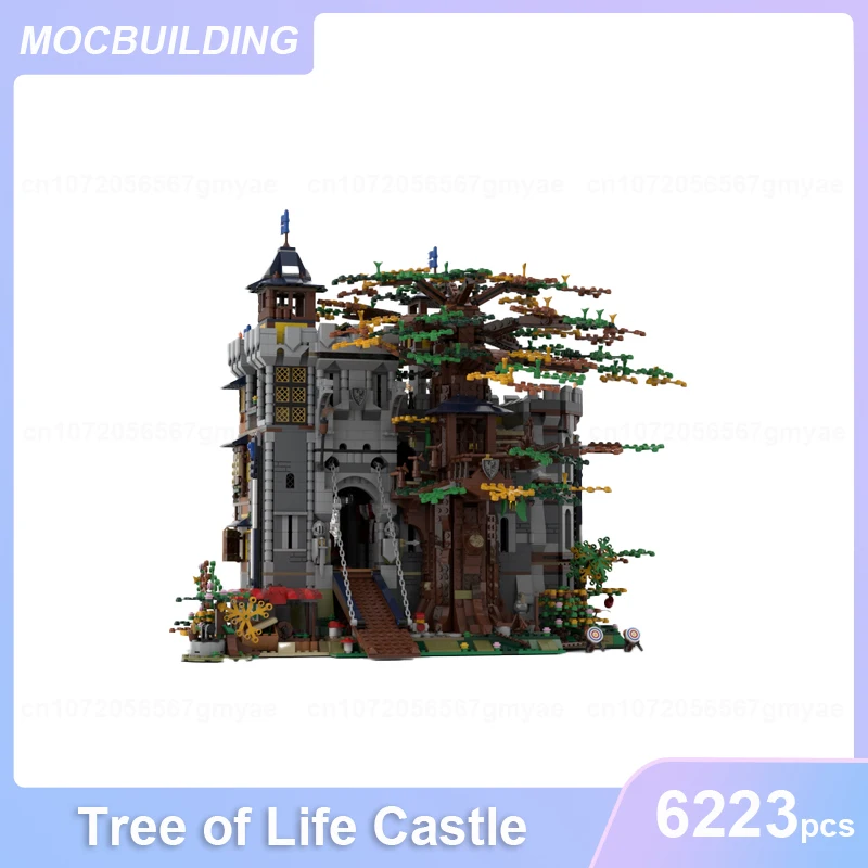 Tree of Life Castle Model MOC Building Blocks DIY Assemble Bricks Creative Architecture Display Collection Toys Gifts 6223PCS