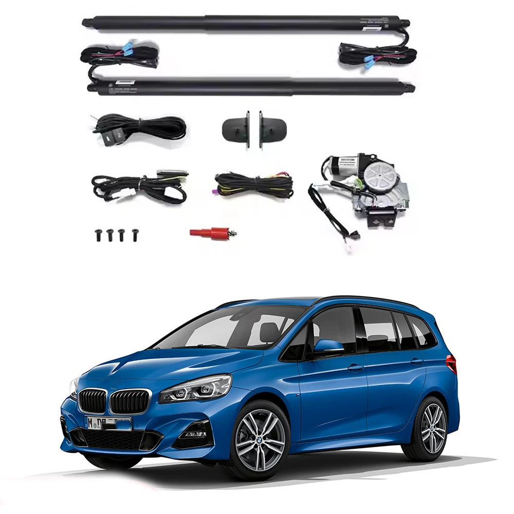 For   BMW 2 2016-2019 seven seater electric tailgate luggage compartment with one kick Auto tailgate automatic door modification