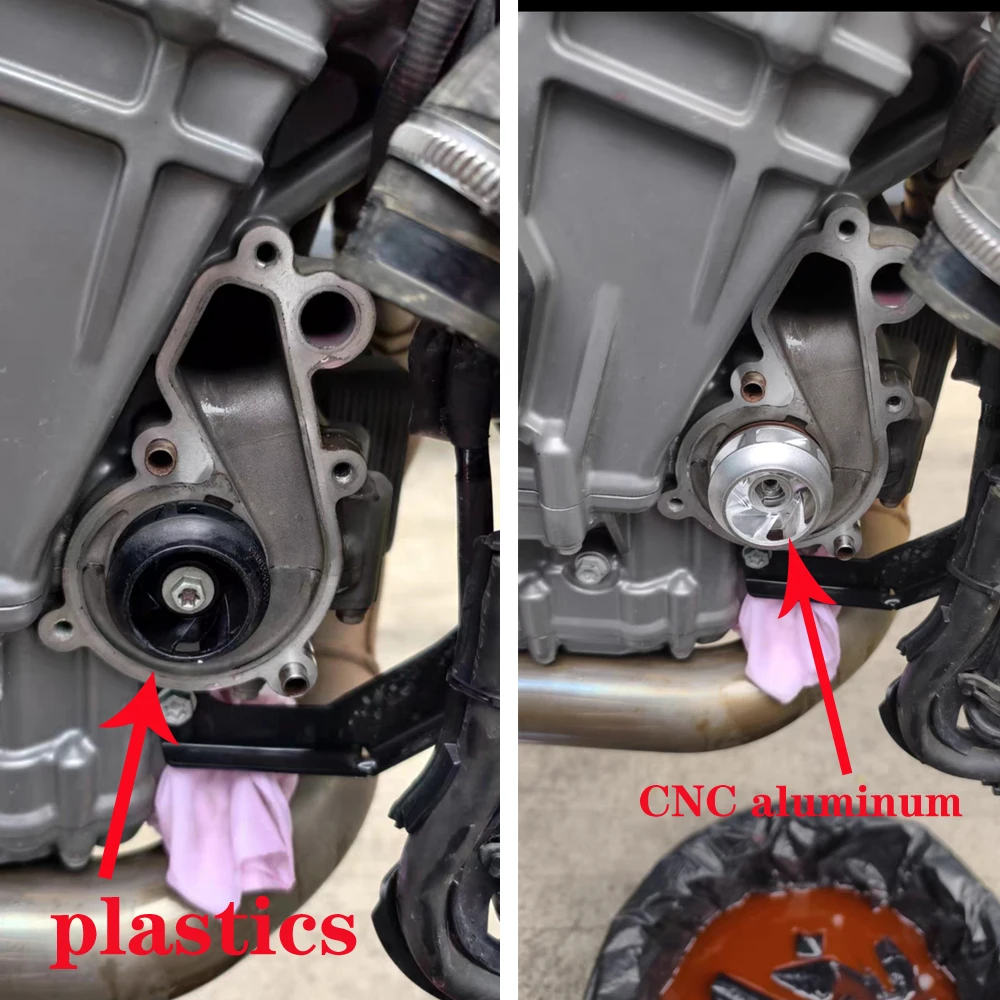for KTM 890adv 790adv DUKE890/790 motorcycle Original Size Water Pump Turbine Split cnc Aluminum Alloy Impeller Original Size