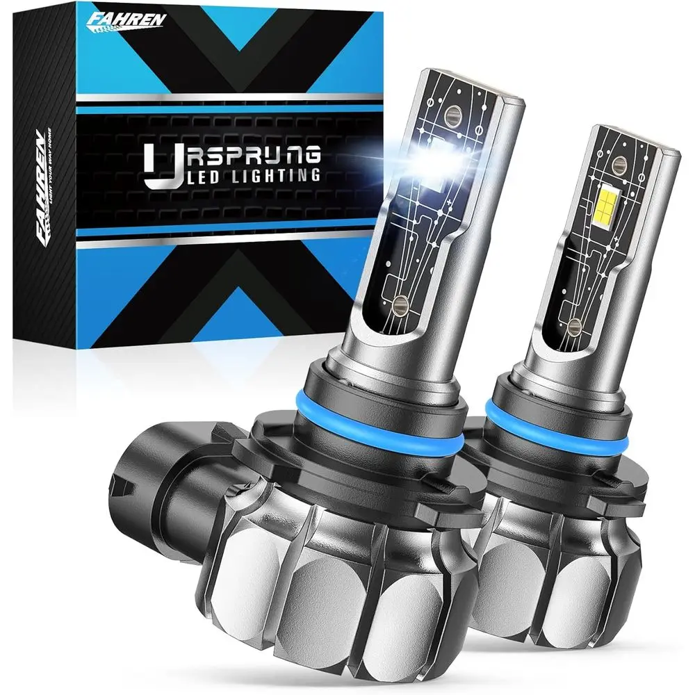

High-Luminance 18000LM LED Driving Fog Lights, 6500K White, Plug & Play, Halogen Replacement for Vehicles (2-Pack)