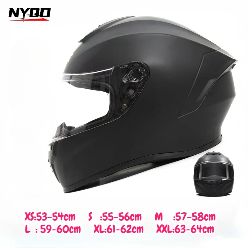 Electric Bicycle Motorcycle Helmet Unisex DOT Full Helmet Cascos Para Moto  Full Face Helmet  Motocross 헬멧 Various color