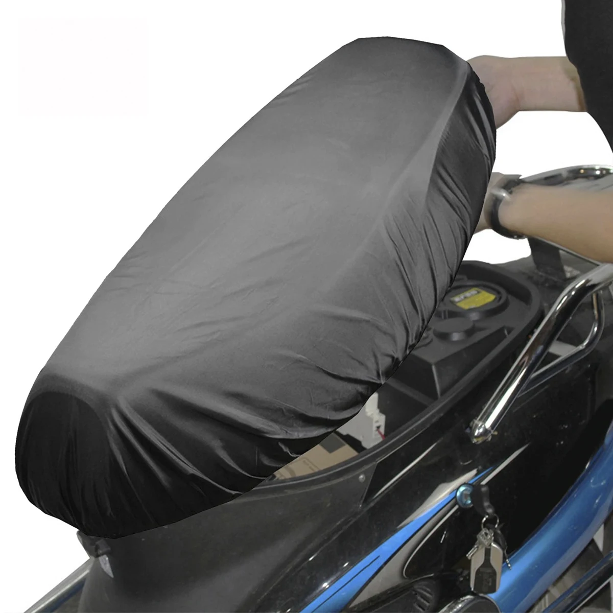 

Чехол на сиденье мотоцикла, водостойкий дышащий чехол из искусственной кожи, защитный солнцезащитный крем для мотоцикла, электрического скутера