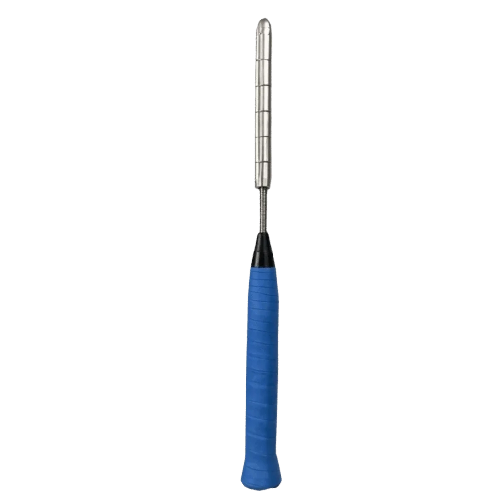 Stainless Steel Badminton Racket Swing Trainer Detachable Weight Blue Badminton Swing Training Rod Weight Block Rod