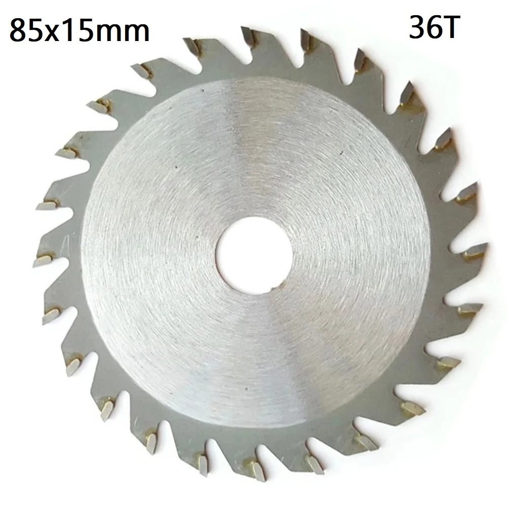 1PC Saw Blade 85*15mm 36T CT Circular Saw Blade Carbide Tipped Cutting Grinder Disc For Wood Board Cutting Power Tools