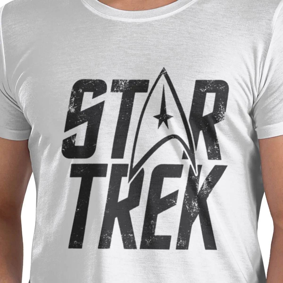 

Футболка Star Treks Science Fiction из 100% хлопка, мужские модные футболки, мужские футболки с круглым вырезом и коротким рукавом, S-6XL