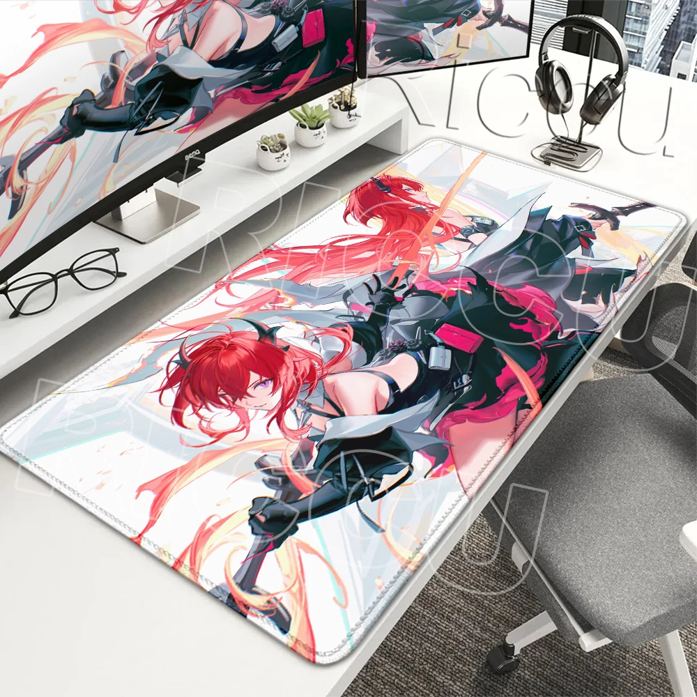 Anime Girl Laevatein Mouse Pad - Pc Gaming Girl review and price
